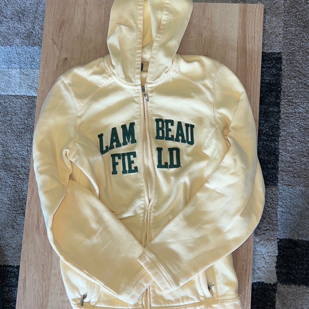 Lambeau Field zip up hoodie